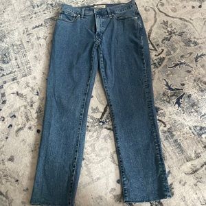 Madewell perfect vintage midrise straight